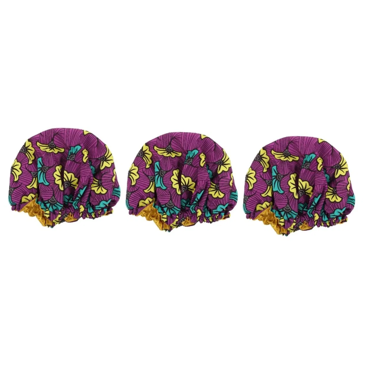 Шапочка для душа Satin, FRCOLOR, 3 шт, 33x33 см