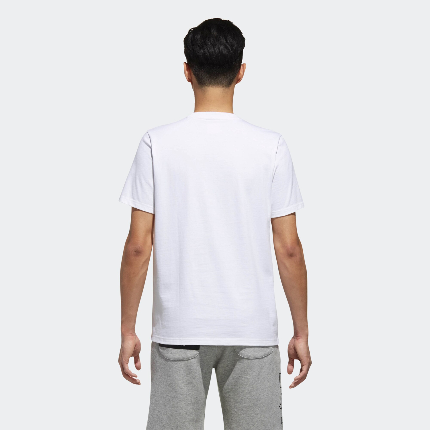 Футболка Adidas Originals Wappen, белый — фото 3