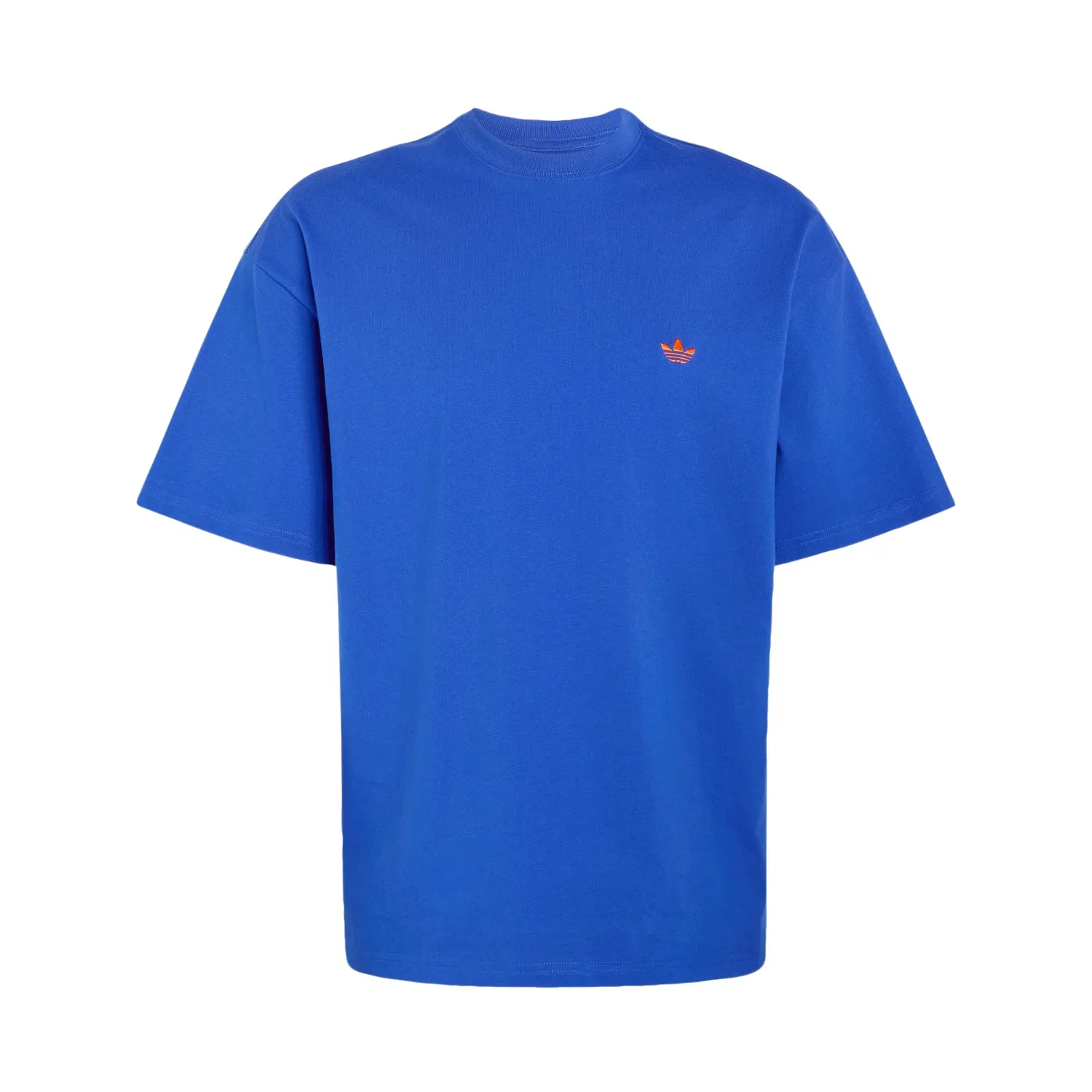 Футболка Adidas Originals Trefoil Essentials синего цвета