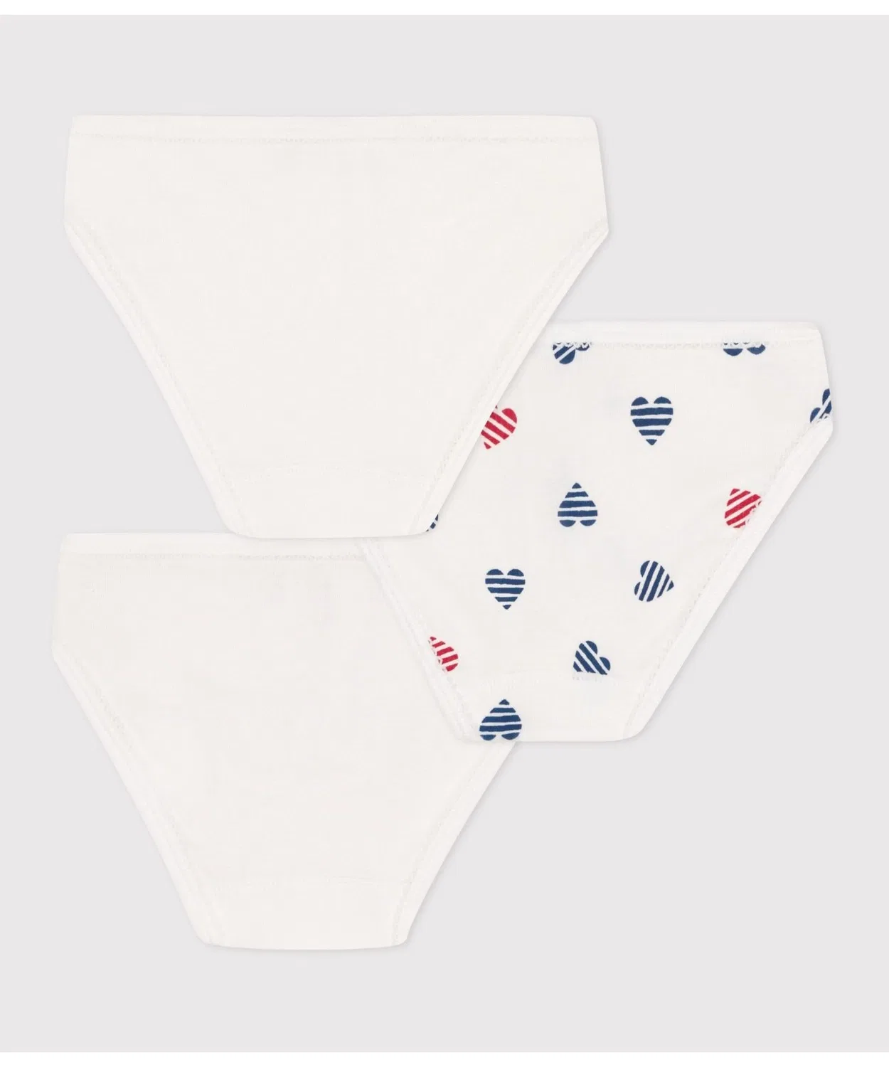 Детские трусы-слипы с принтом 3 шт PETIT BATEAU, Multi — фото 2