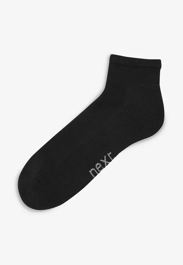 Носки спортивные, дышащие, Mid cut sports socks five pack, Next, черный — фото 2
