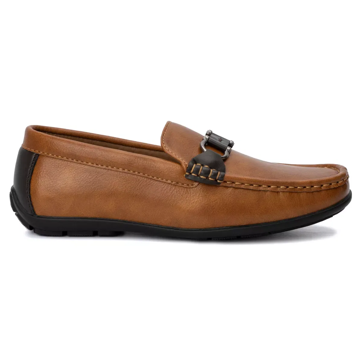 Детские туфли для мальчиков с блестящим декором Viggo Xray Footwear, Tan — фото 2