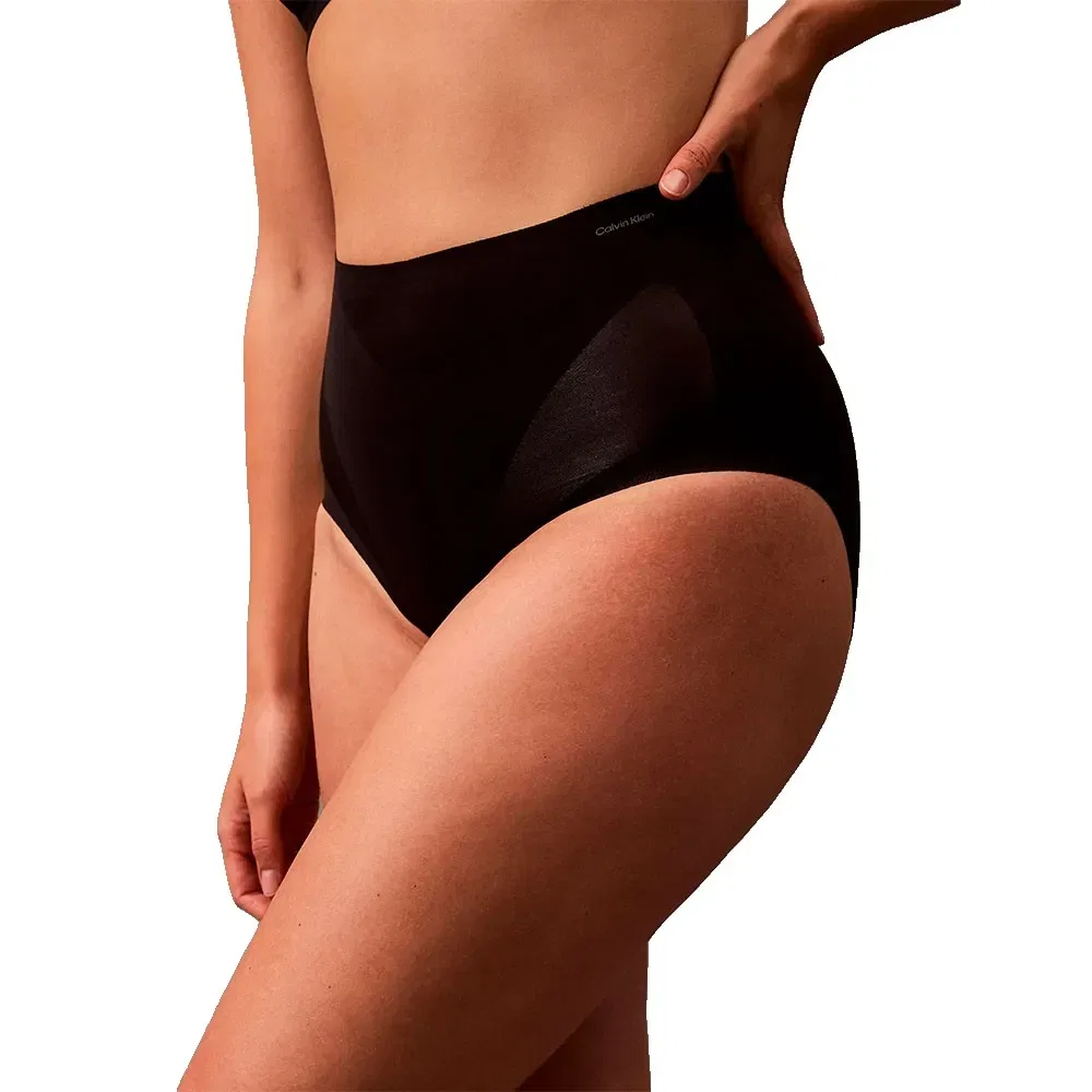 Женские корректирующие трусы с высокой посадкой Calvin klein, Black