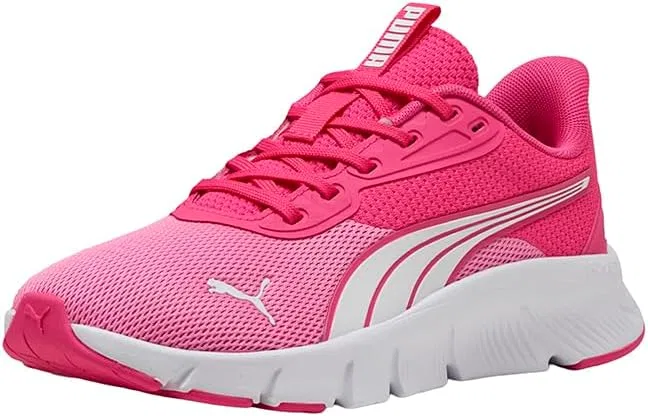 Детские кроссовки для девочек с шнуровкой Flexfocus Lite Modern PUMA, Pink — фото 2