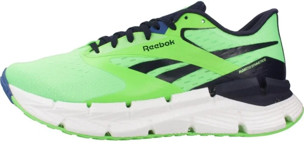 Мужские кроссовки Reebok Floatzig Symmetros, Solar Lime Vector Navy Twilight Blue — фото 2