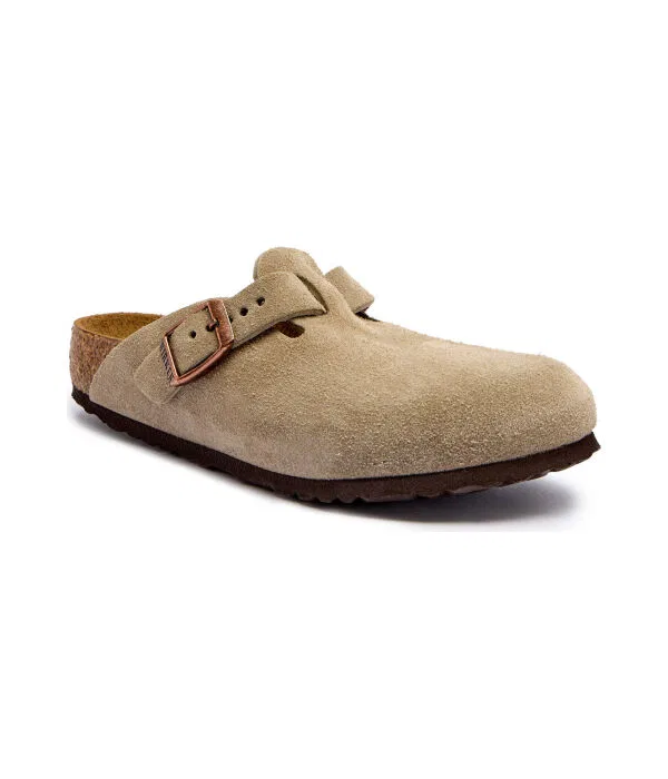 Детские сандалии-мюли Birkenstock Boston LEVE, бежевый