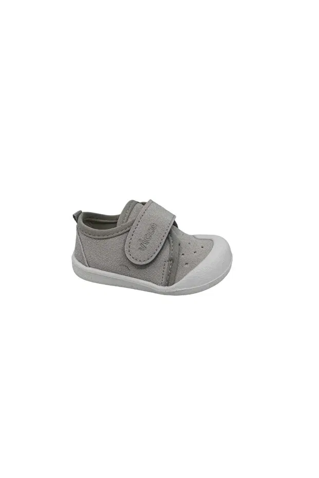 Детские ботинки для малышей с липучкой Vicco, Gray Gray — фото 2