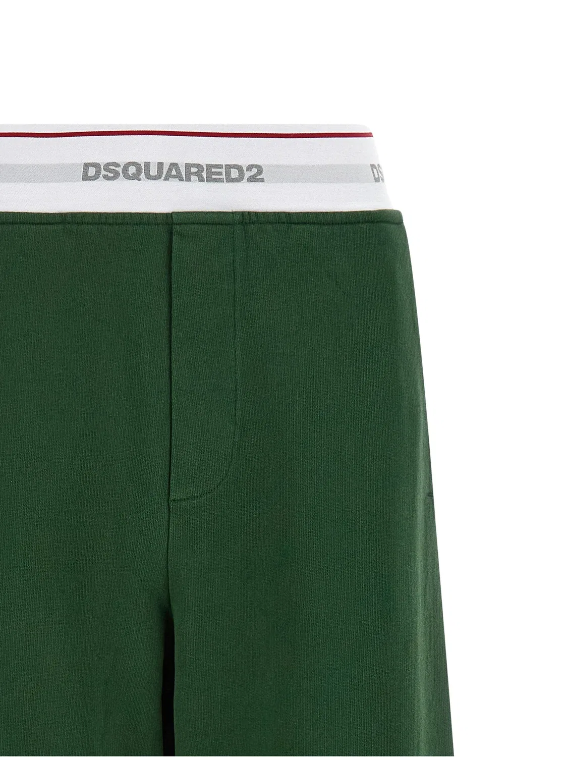 Джоггеры с логотипом на поясе DSQUARED2, зеленый — фото 3