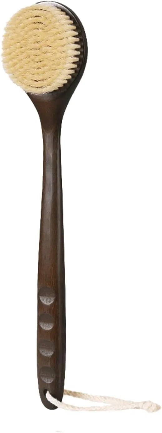Щетка для тела с длинной ручкой, XCSDEW, Bamboo, 41x9.5 см, Color1