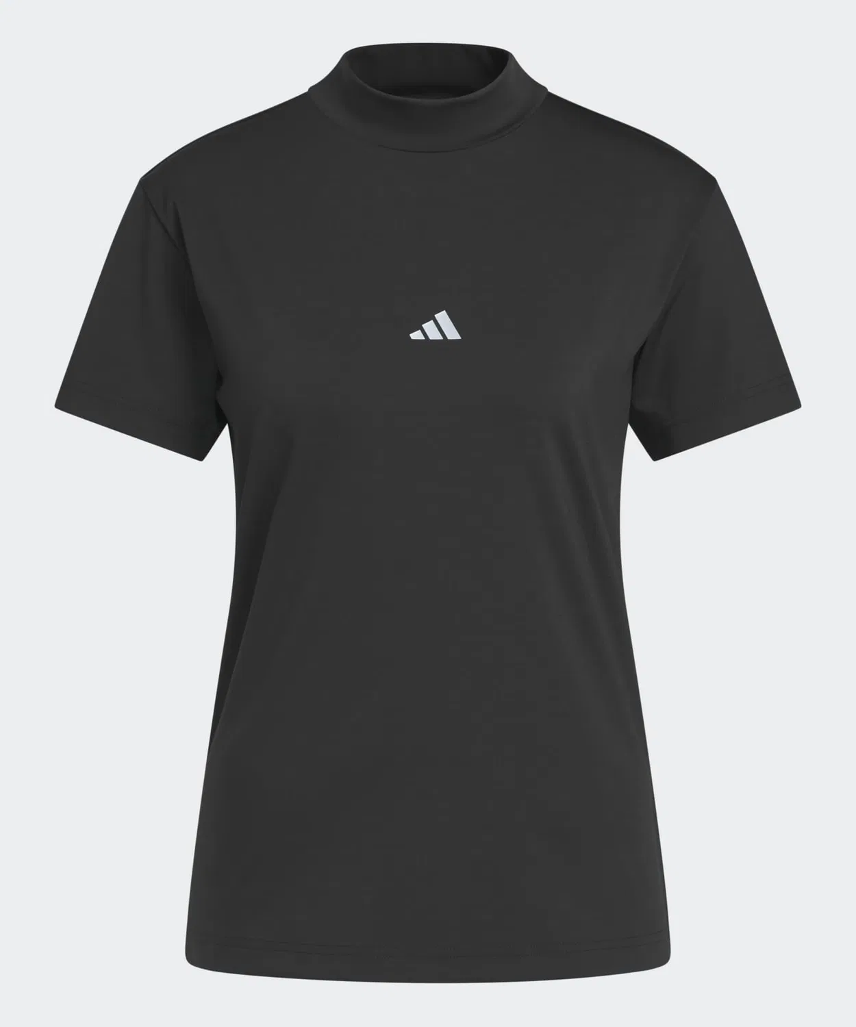 Женский полуторный поло с высоким воротником Climacool Adidas, Черный