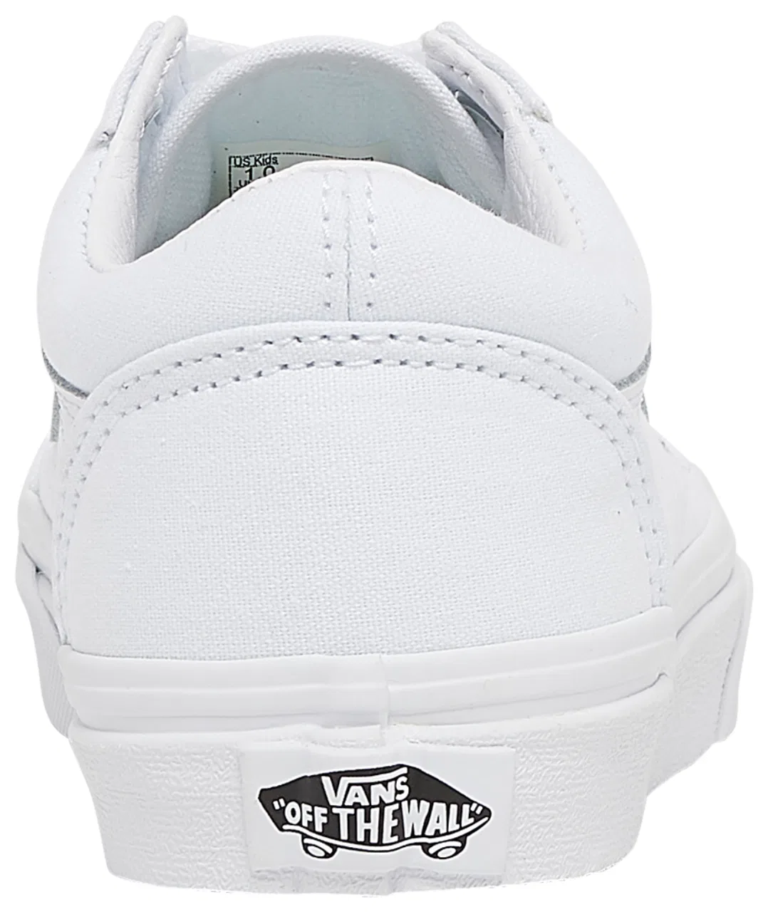 Кроссовки для мальчиков Old Skool Vans, цвет True White — фото 4