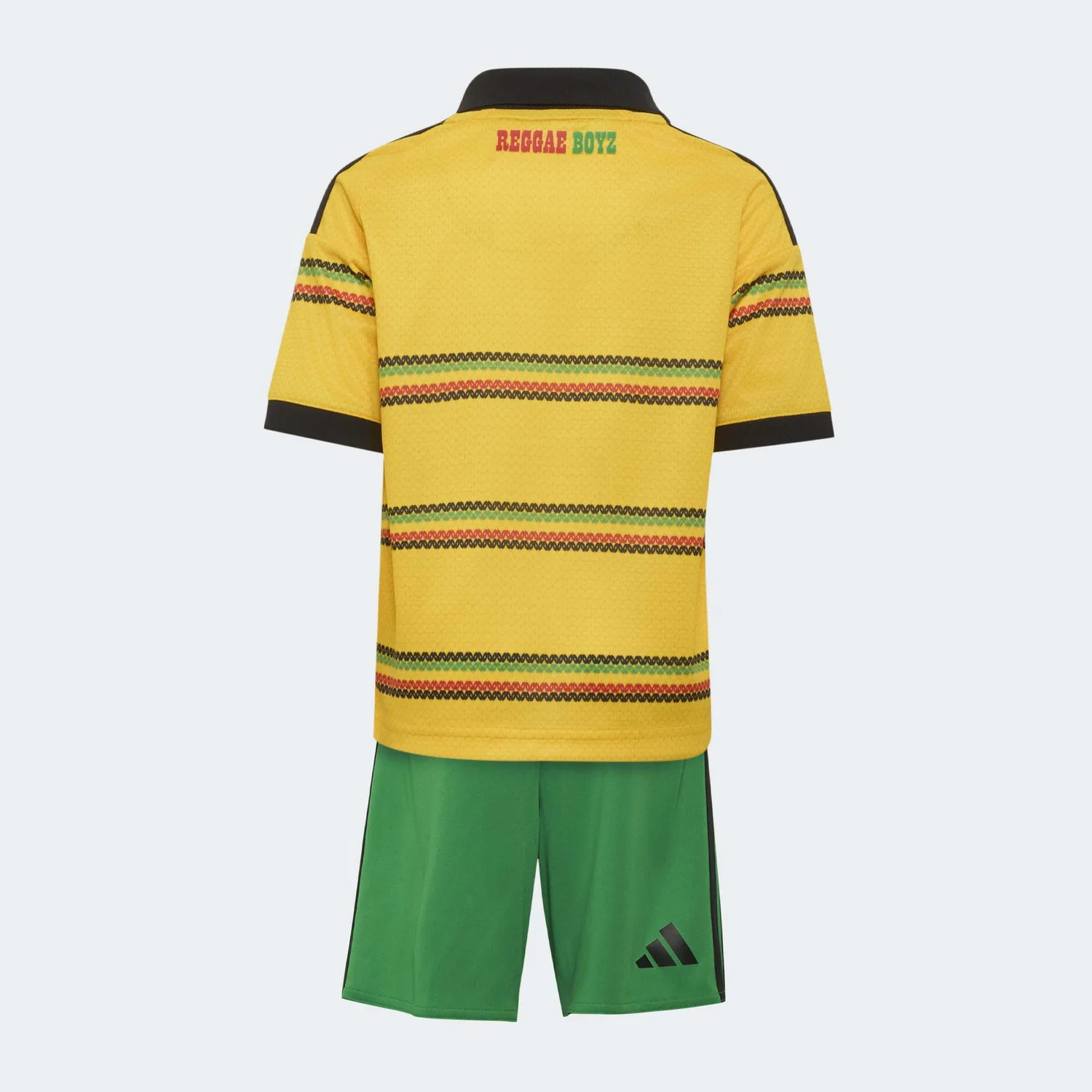 Спортивная футболка Adidas Performance Shirt Jamaika 26 x Bob желтого цвета — фото 2