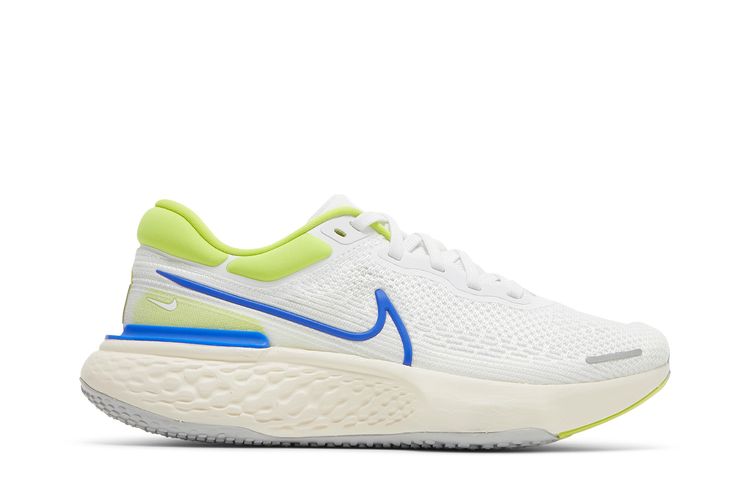 

Кроссовки ZoomX Invincible Run Flyknit 'White Cyber Blue', белый