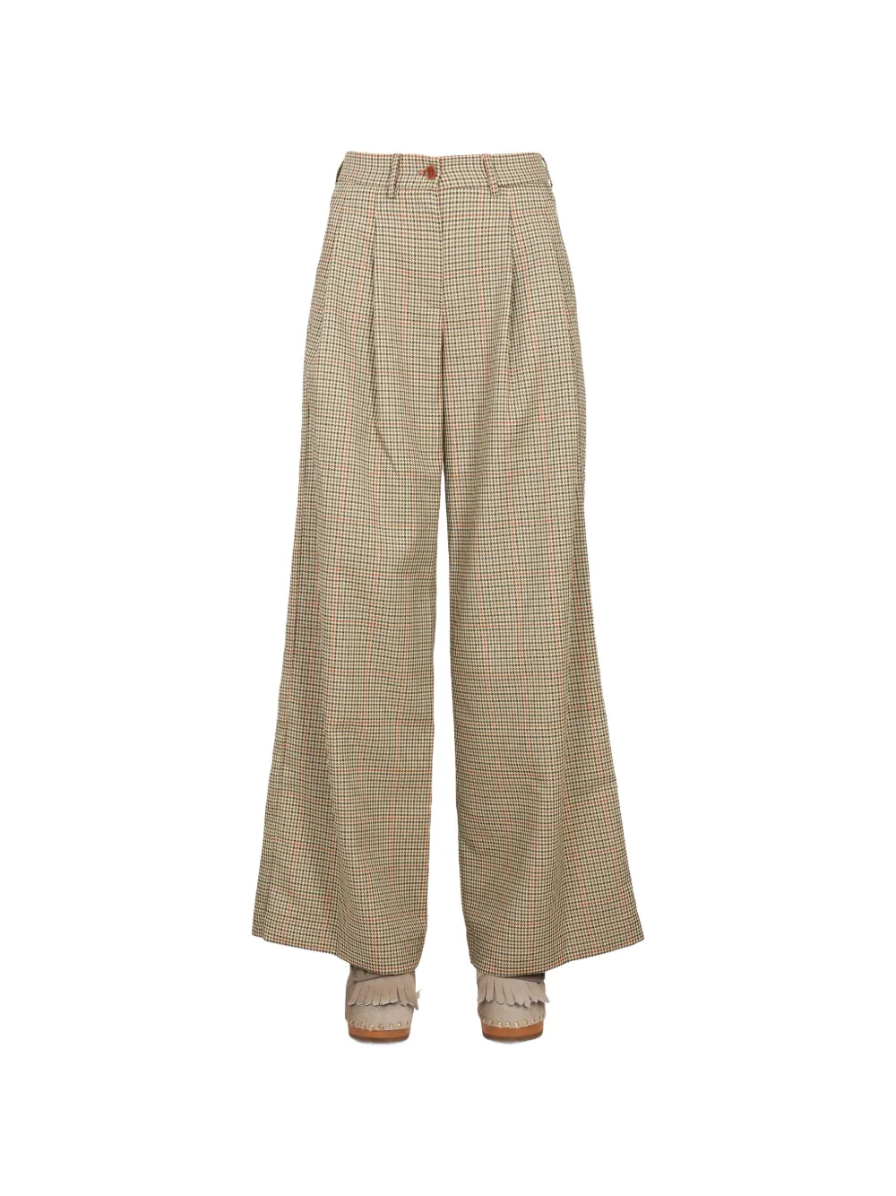 

Брюки в гусиную лапку Jejia, нейтральный