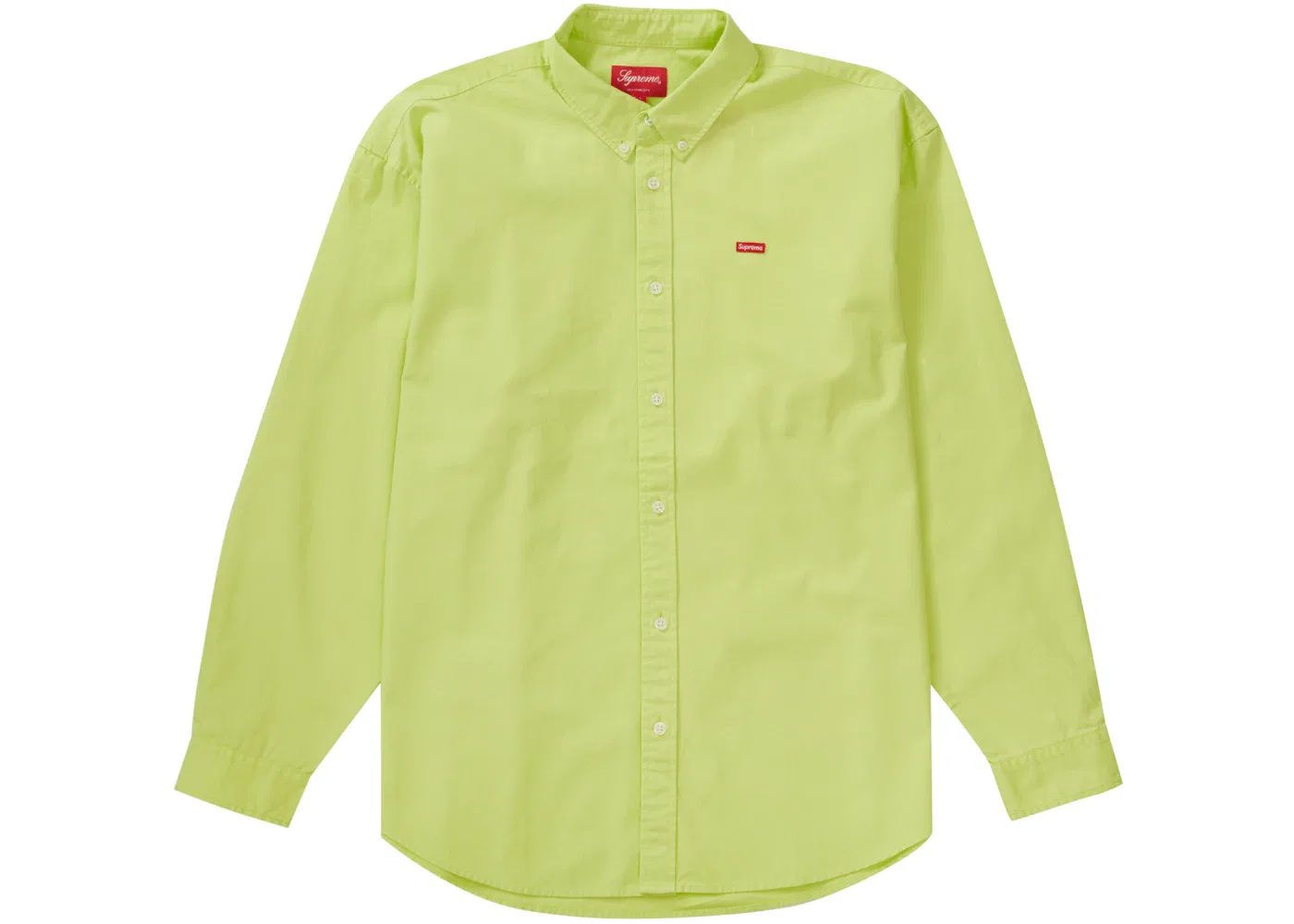 Мужская футболка Supreme Small Box Shirt (SS23), Bright Green