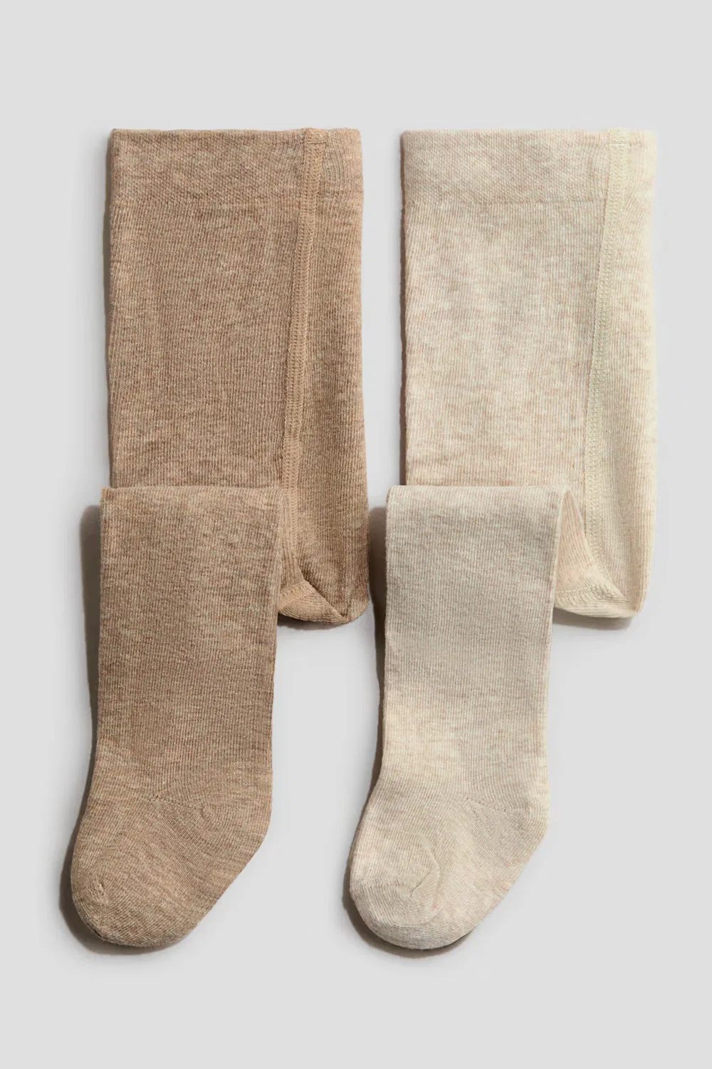 2 упаковки колготок H&M, Beige/Hellbeige
