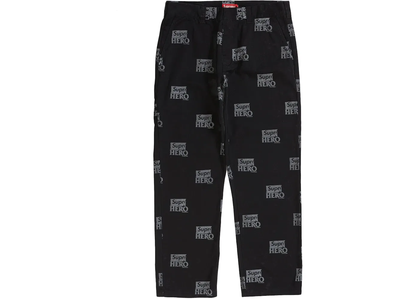 Мужские брюки с принтом Supreme Anthero, Black