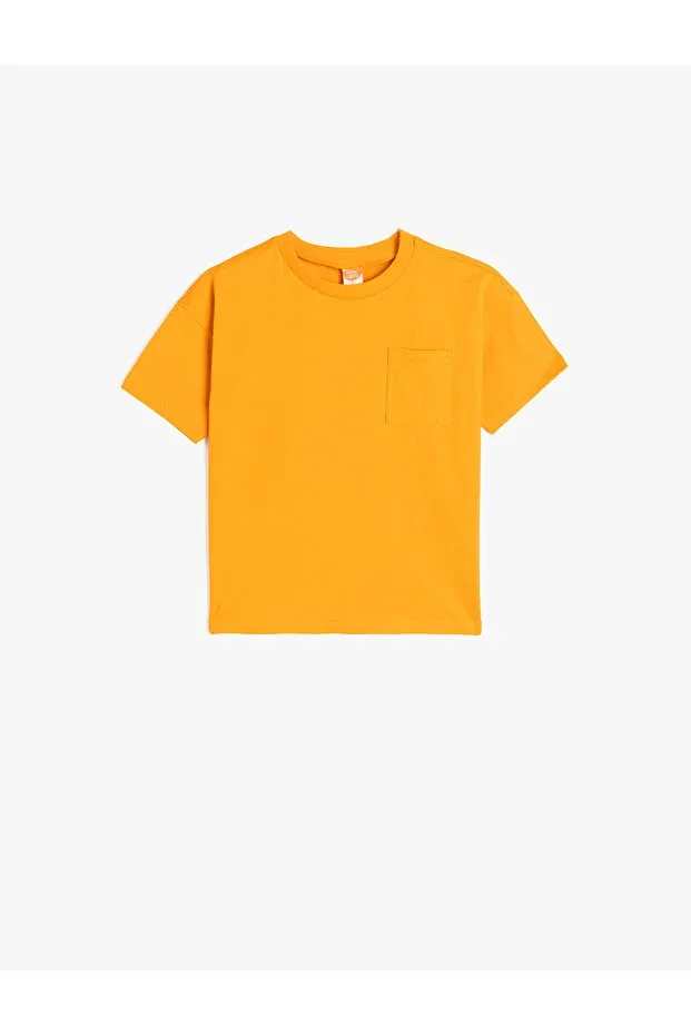 Детская футболка с коротким рукавом Koton, Orange