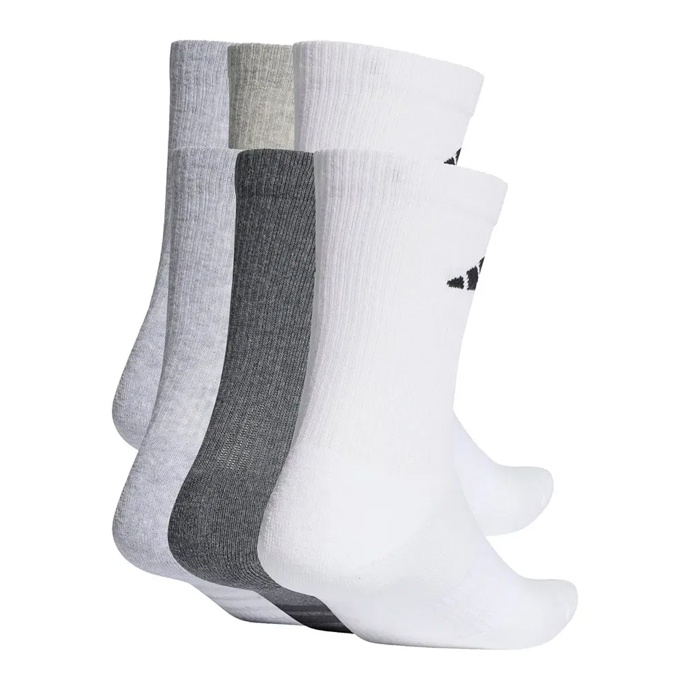 Носки хлопковые Adidas Cushioned Crew 6 пар, мультиколор