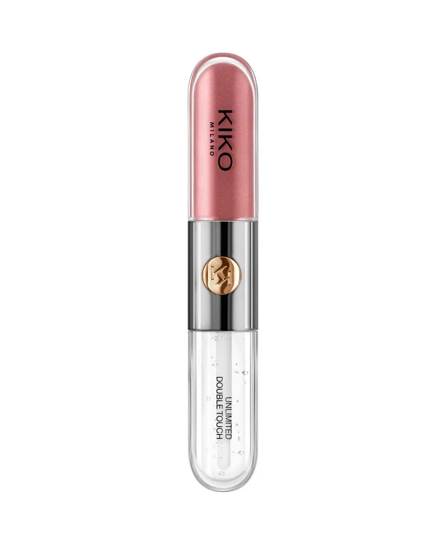 Жидкая помада двухфазная Unlimited Double Touch, 6 мл, модель Double Touch KIKO Milano, 120 Rosy Mauve — фото 3
