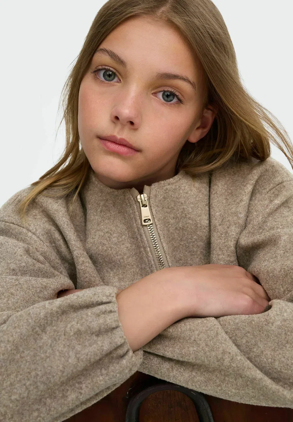 Куртка-Бомбер Kogadina - летняя куртка Only Girls, Taupe Gray — фото 3