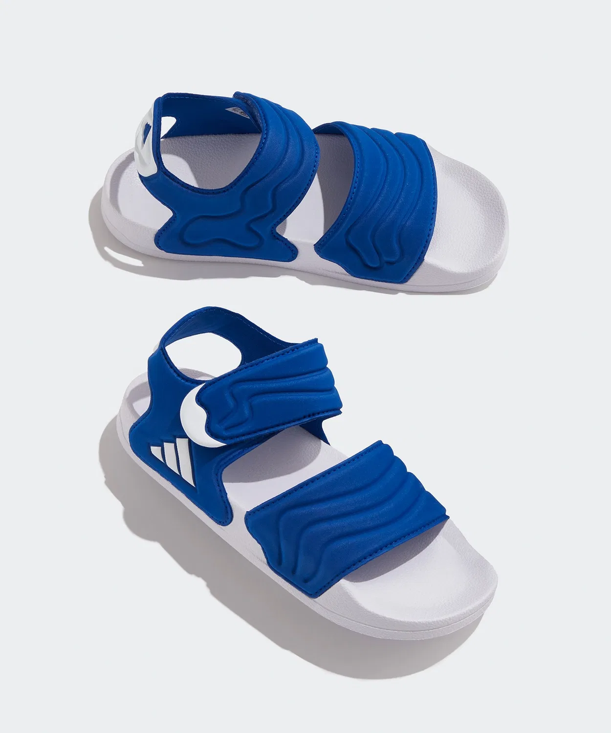 Детские сандалии с липучкой Adilette Sandal 2 K Adidas, Blue