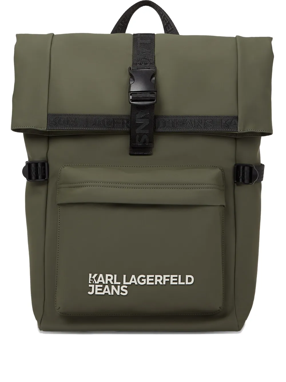 

Рюкзак с пряжкой Karl Lagerfeld Jeans, зеленый