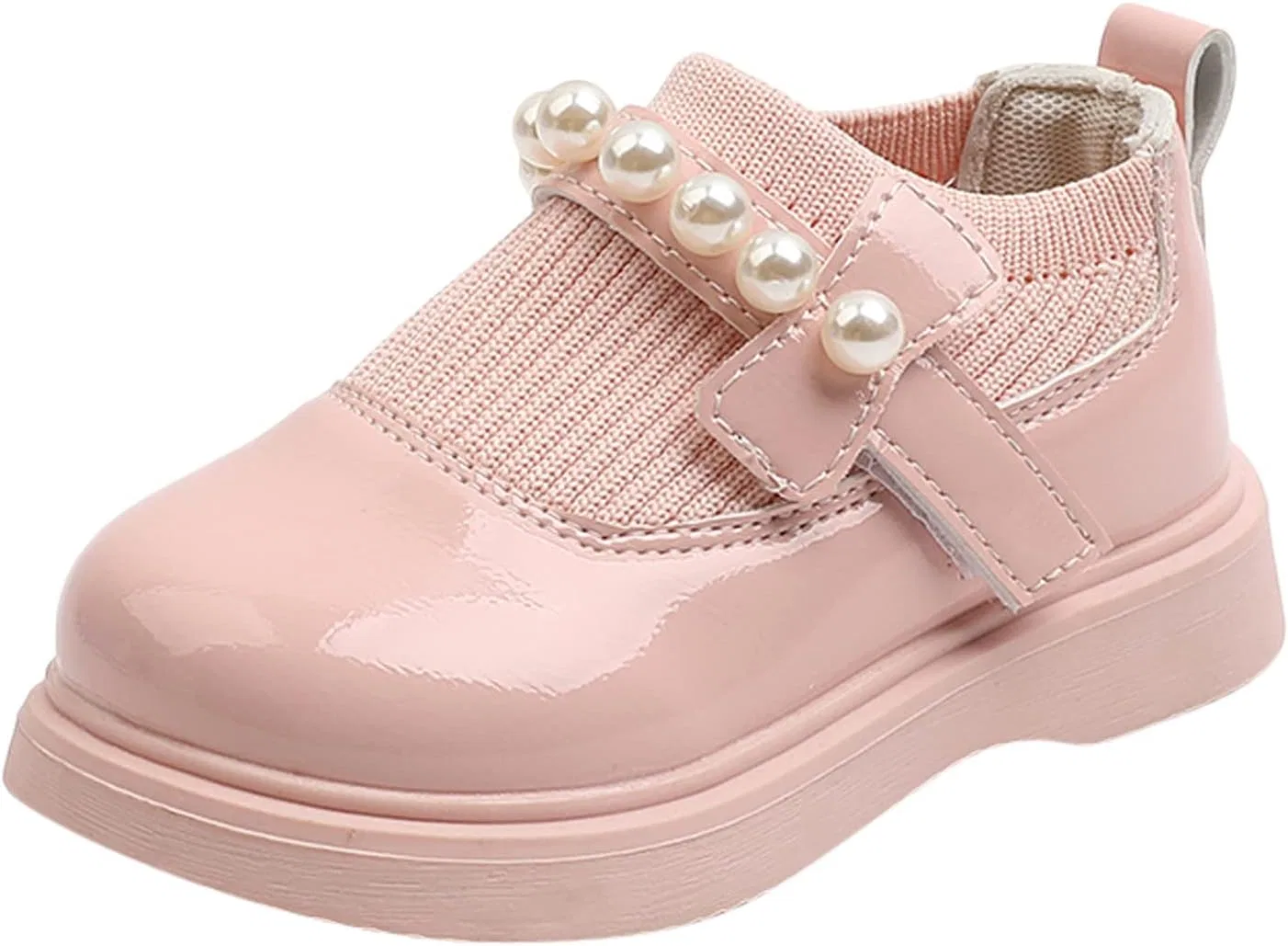Детские туфли-балетки для девочек с принтом Kid Rain Shoes, Pink