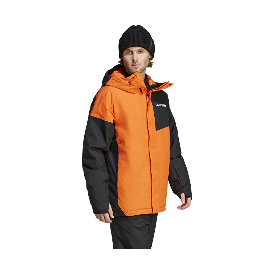Куртка утепленная с длинным рукавом mt 2L Insul Jkt adidas, Yoğun Turuncu — фото 3