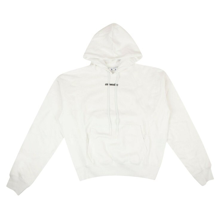 

Худи Off-White Marker Over Hoodie 'White', белый