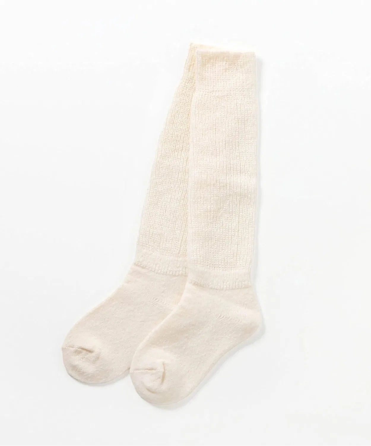 Детские носки с принтом Fluffy Loose Socks apres les cours, Ivory
