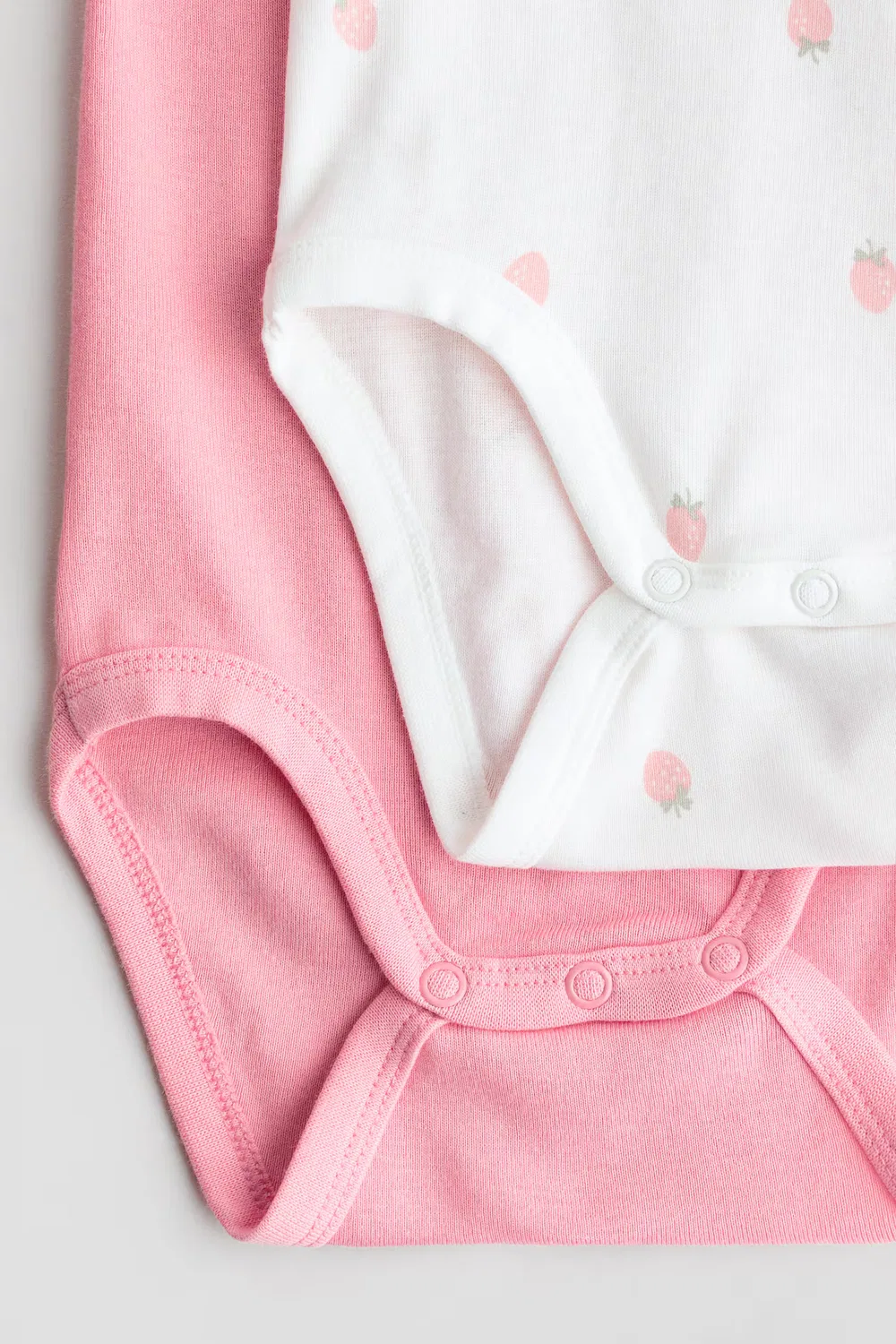 Комплект из 2 боди без рукавов H&M, Rosa/Erdbeeren — фото 2