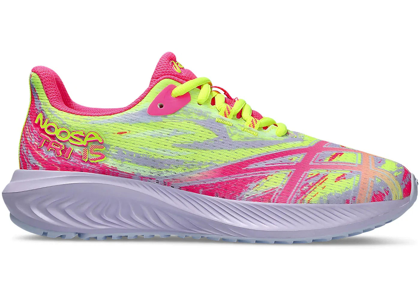 Детские кроссовки для бега ASICS Gel-Noosa Tri 15, Hot Pink Blue Fade