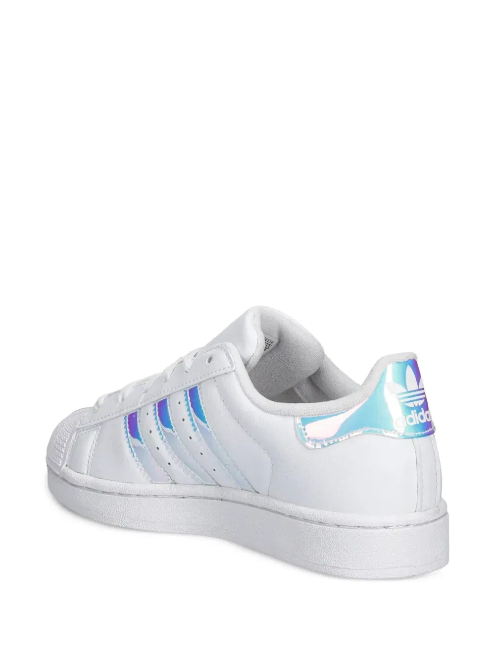 Кроссовки Superstar II с переливающейся отделкой Adidas Kids, белый — фото 3