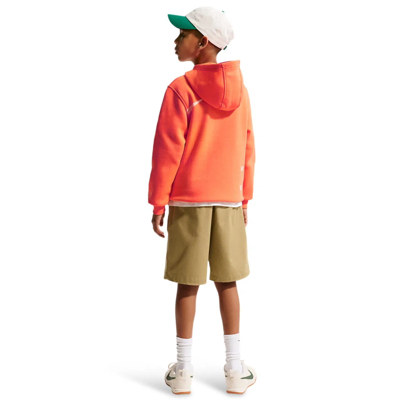 Футболка для мальчиков KSW Club Branded NRG Nike, цвет Arctic Orange/Turf Orange — фото 4