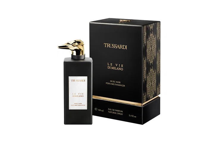 Парфюмерная вода Stylish Beige Blue Midnight Musk TRUSSARDI, 100 мл — фото 2