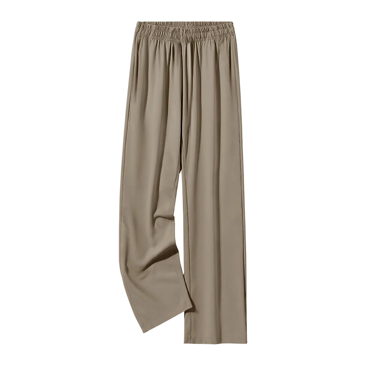 Детские повседневные брюки прямого кроя с логотипом Warm Sun Pants MINISO, Khaki — фото 3