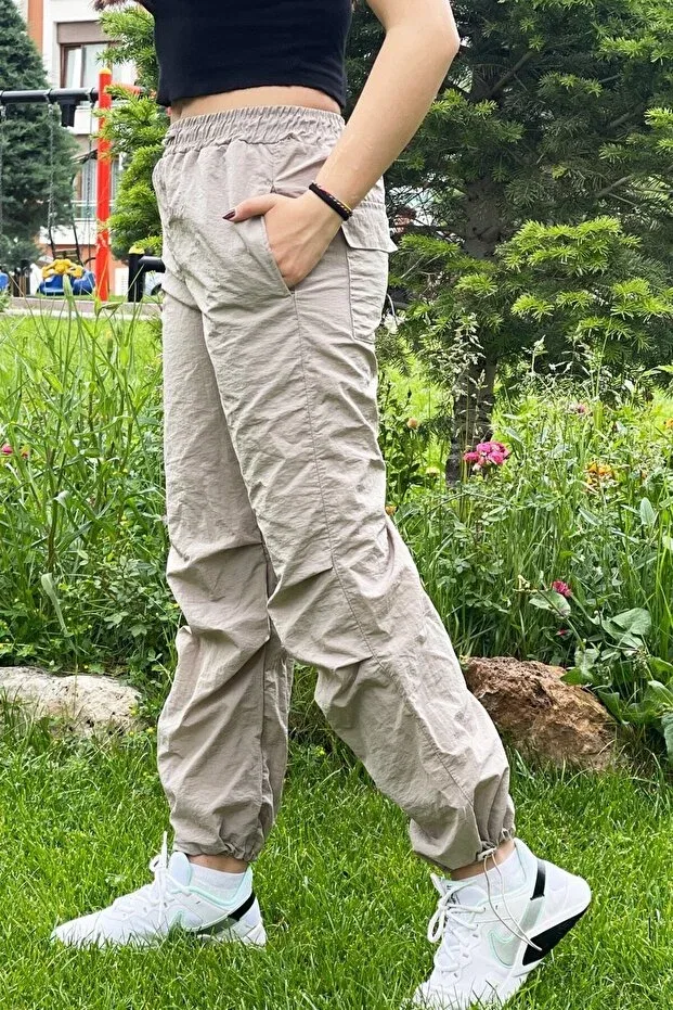 Детские штаны-джоггеры с эластичными манжетами Asortik Kids, Light Gray