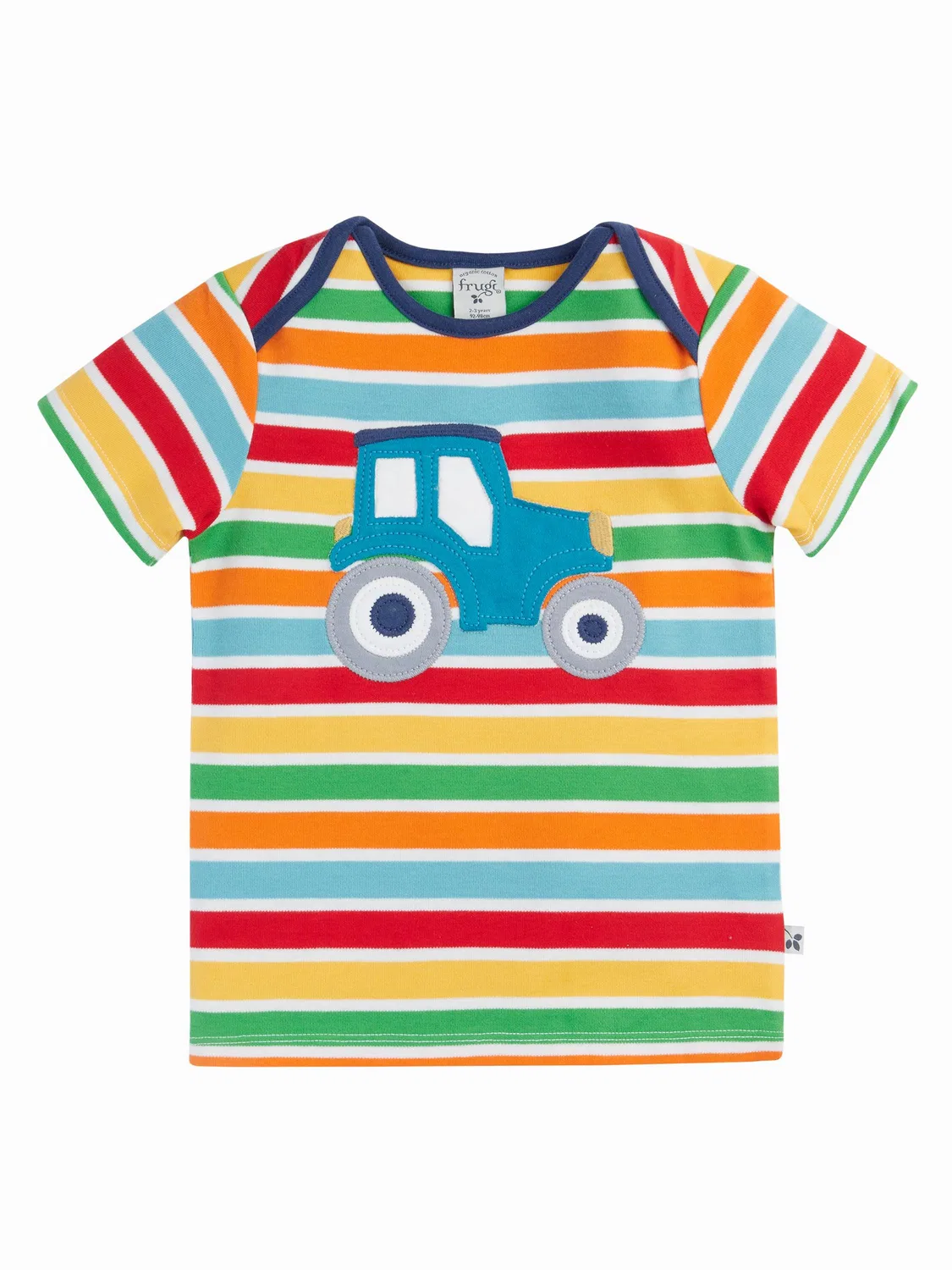 Футболка с аппликацией Bobster Frugi, синий