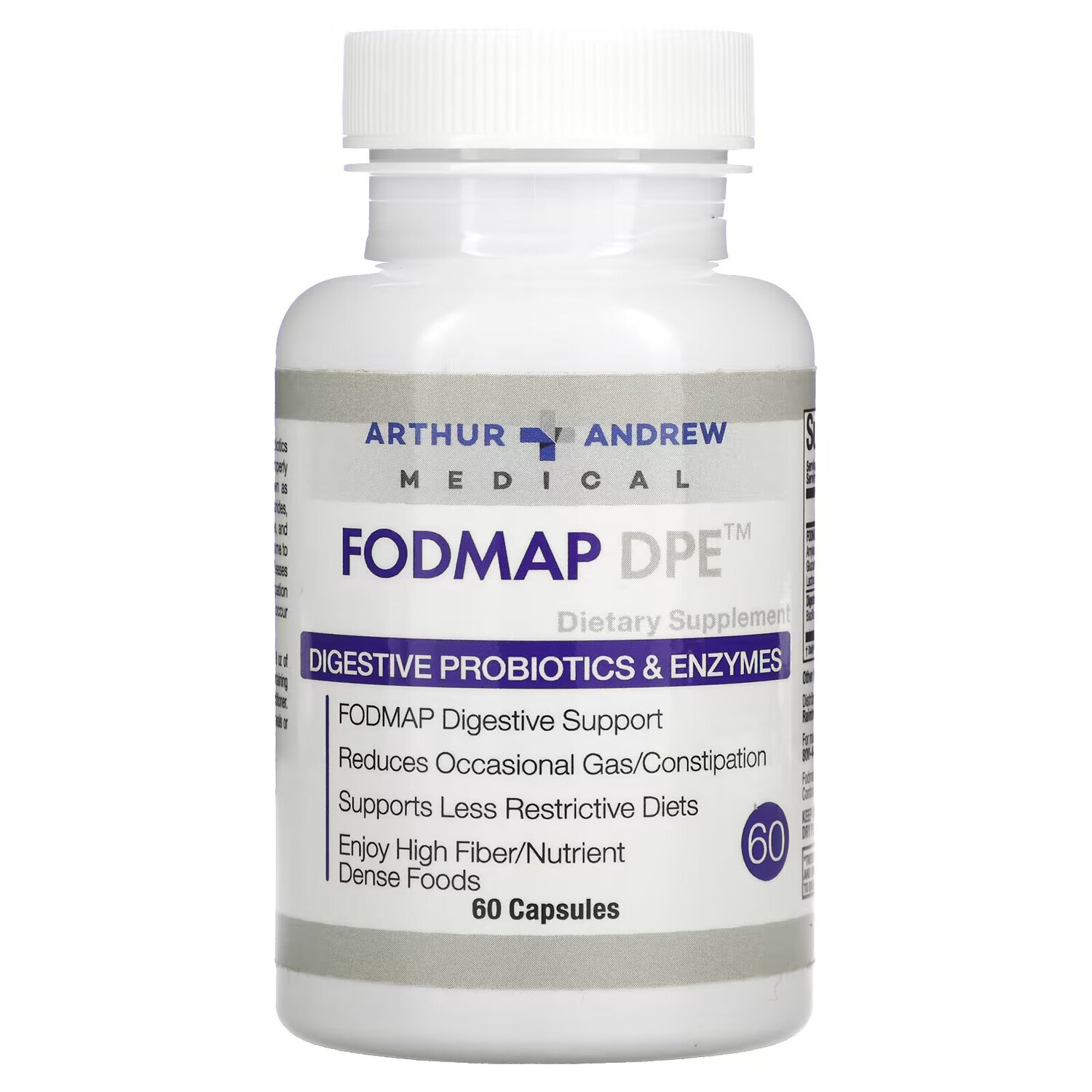 

Arthur Andrew Medical, FODMAP DPE`` 60 капсул