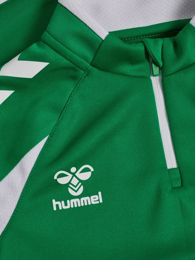 Тренировочная куртка детская с длинным рукавом Core 2.0 Half Zip Hummel, зеленый — фото 3