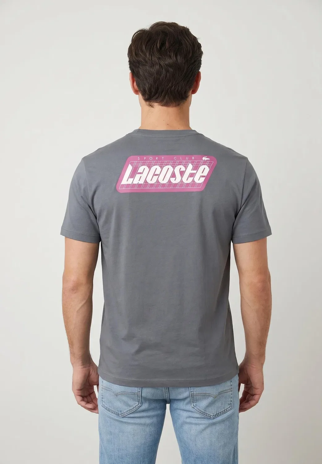 Th6602 - футболка с принтом Lacoste, Gris