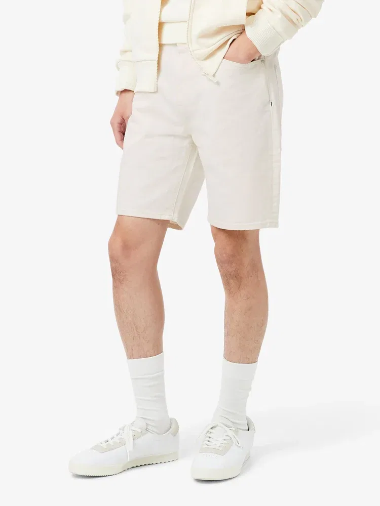 Шорты джинсовые Bermuda LACOSTE, White — фото 2