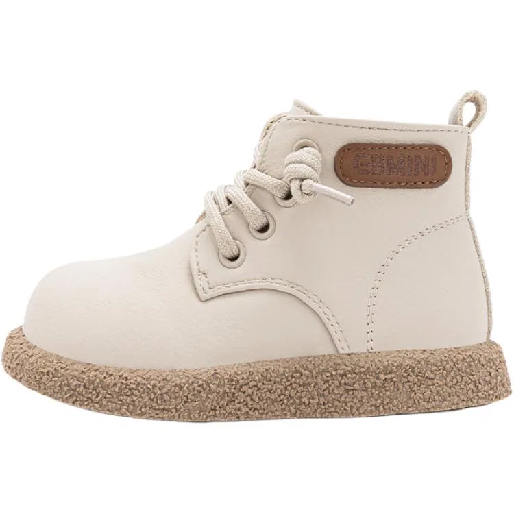 Детские утепленные ботинки Pre School EBMINI, Beige