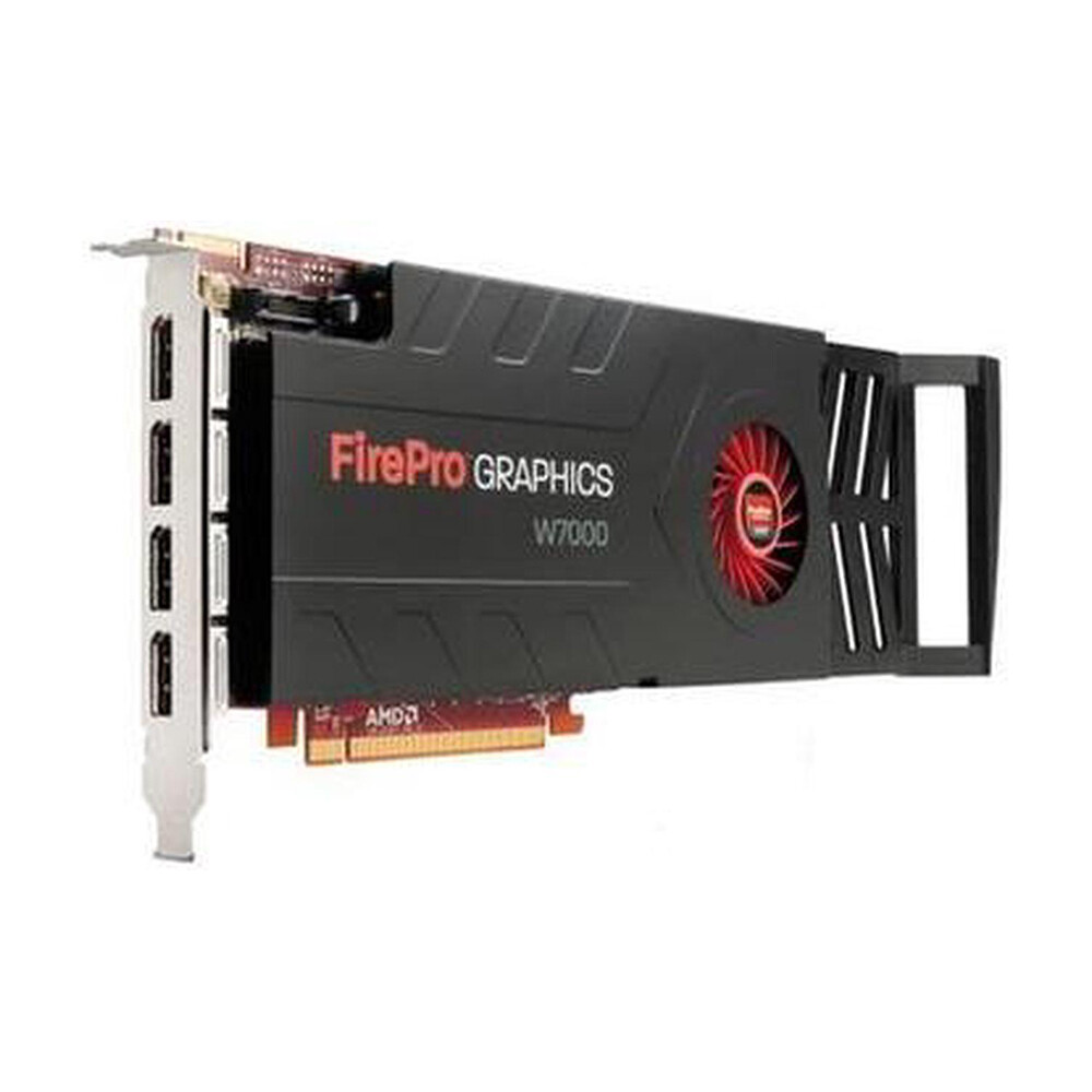 

Профессиональная видеокарта Dell AMD FirePro W7000, 4 ГБ, черный