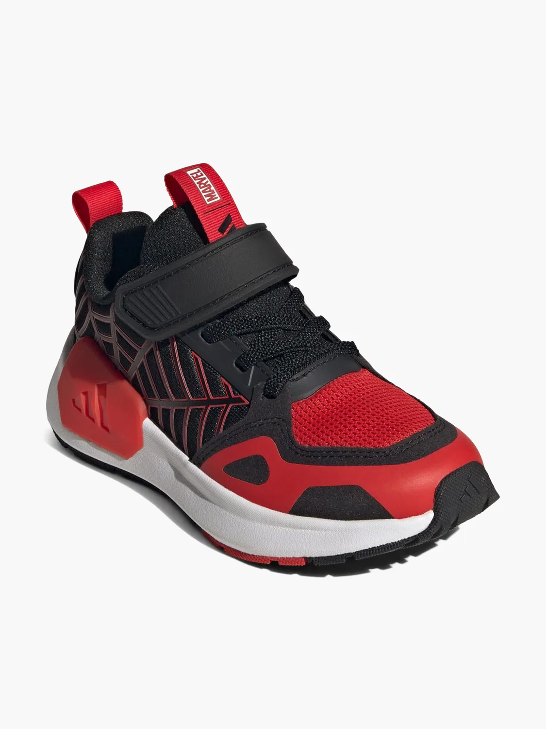 Детские тренировочные кроссовки с персонажами Marvel Adidas, черный — фото 4