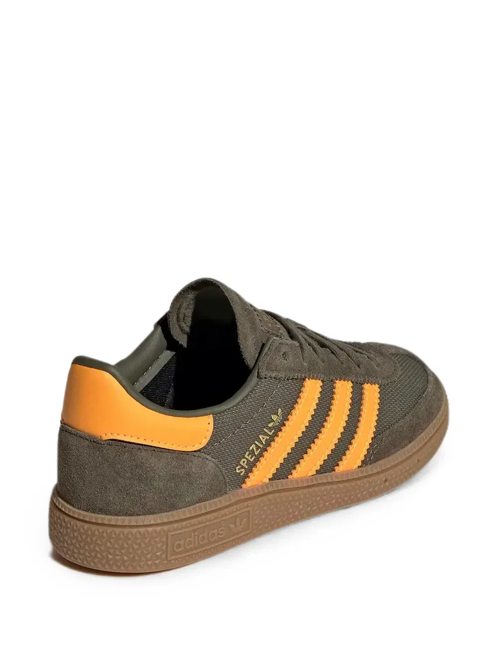 Кроссовки Spezial с кожаной отделкой Adidas Kids, зеленый — фото 2