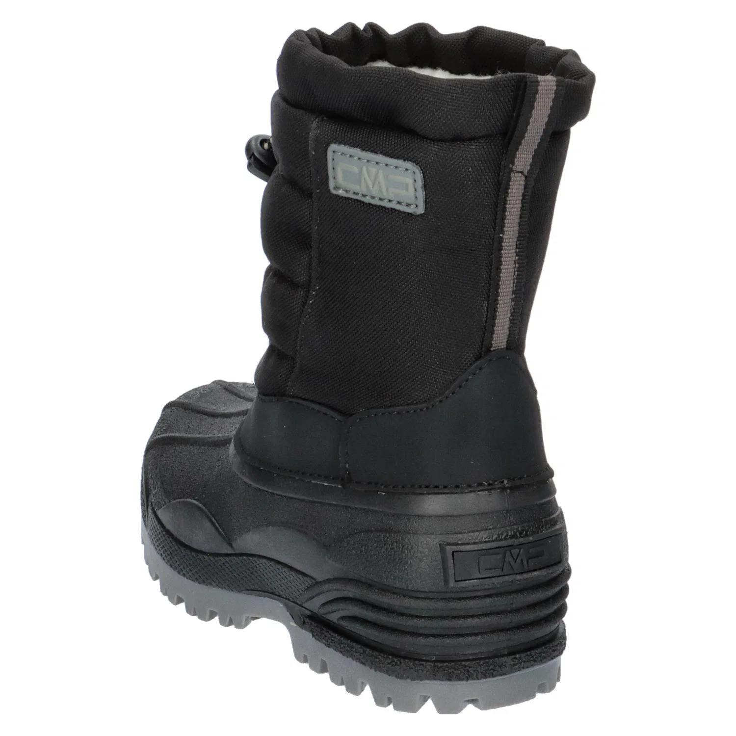 Детские зимние ботинки с высоким голенищем Kids Hanki 3.0 Cmp, Schwarz Grau — фото 4