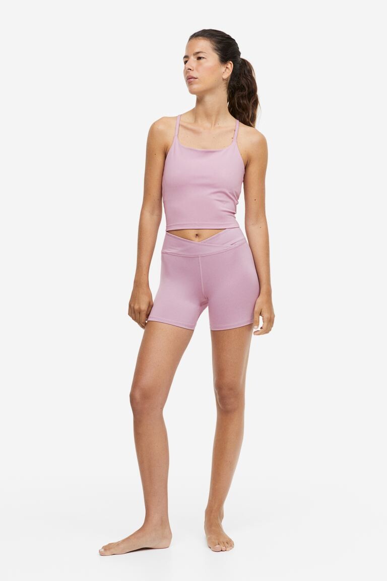 

Спортивные шортики SoftMove H&M, розовый