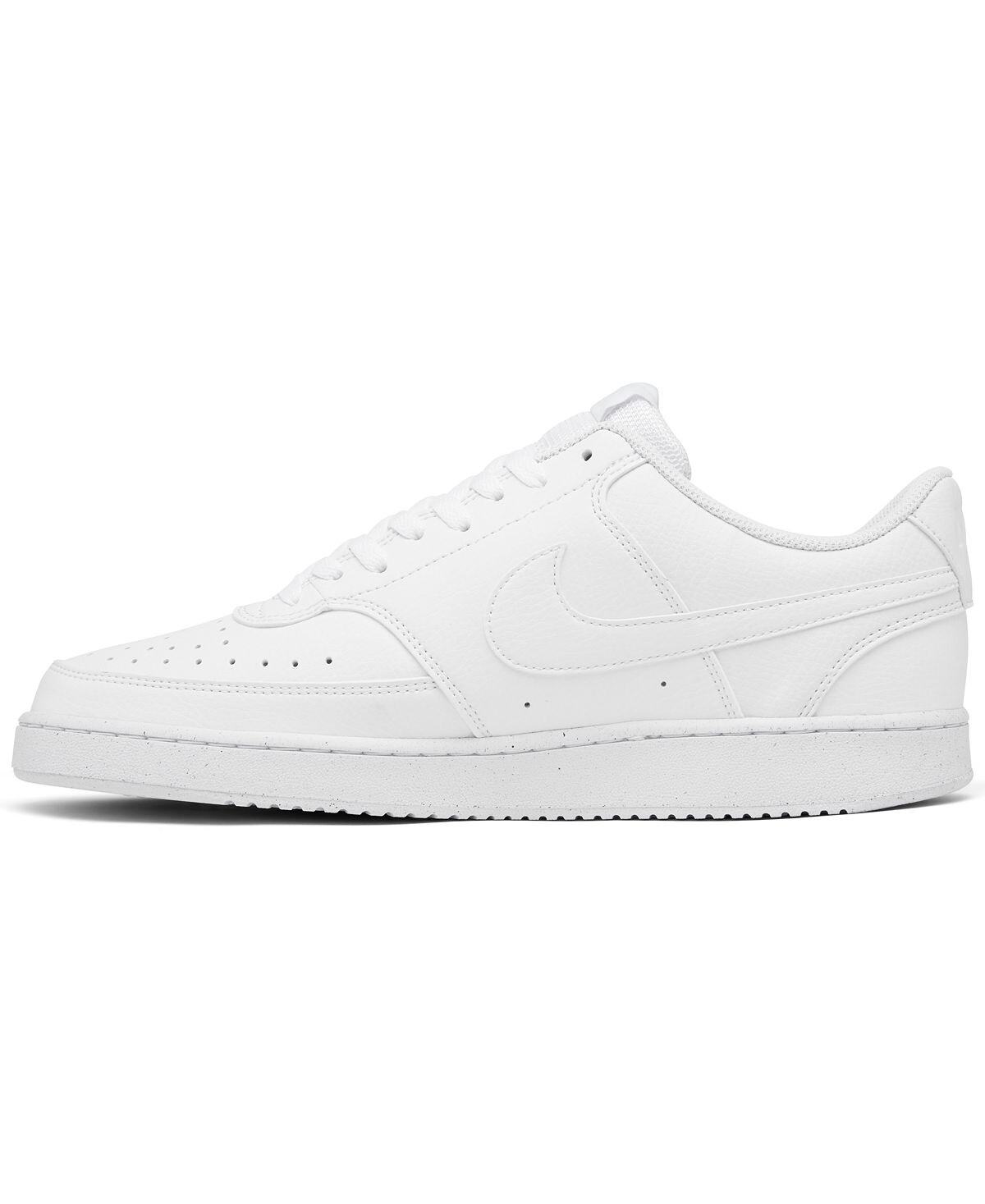 Мужские повседневные кроссовки court vision low next nature от finish line Nike, белый — фото 4